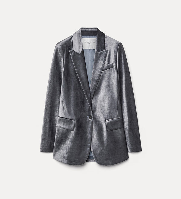 Giacca elegante in velluto stretch