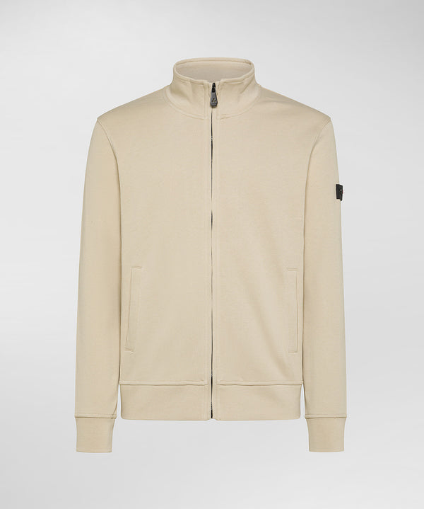 NEW ALTAIR Felpa con collo in piedi e full zip