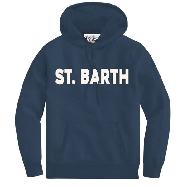 Maglione Jake con cappuccio e ricamo "ST.BARTH"