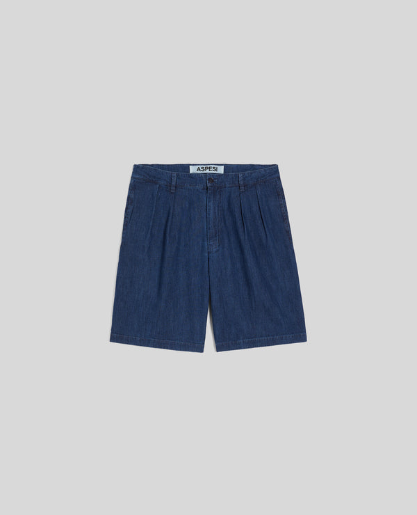 Bermuda in denim leggero