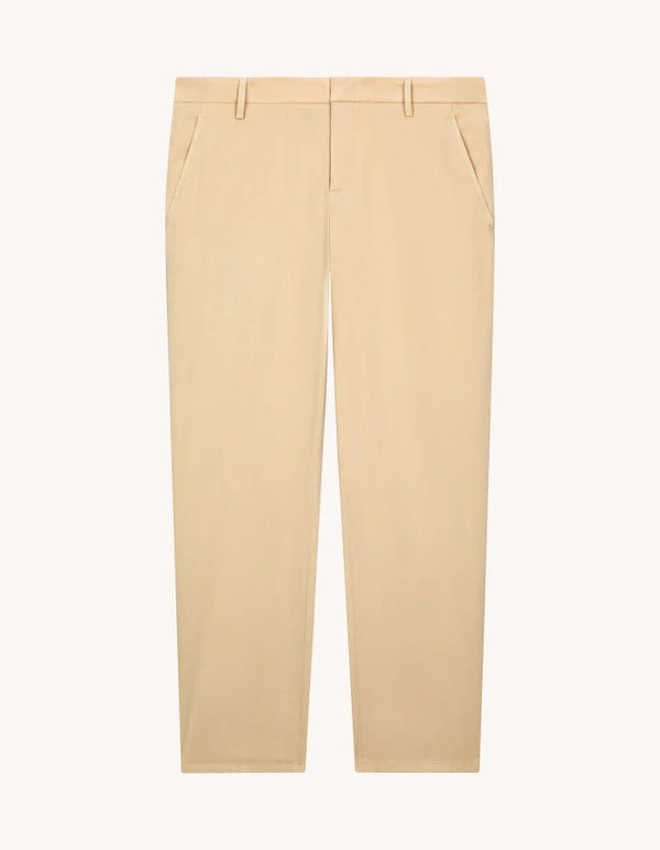 Pantaloni Alfredo slim in popeline leggero
