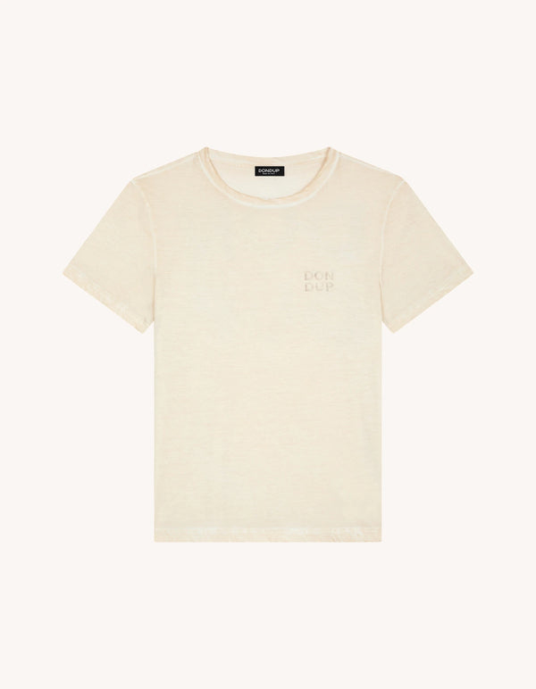 T-shirt girocollo regular in jersey