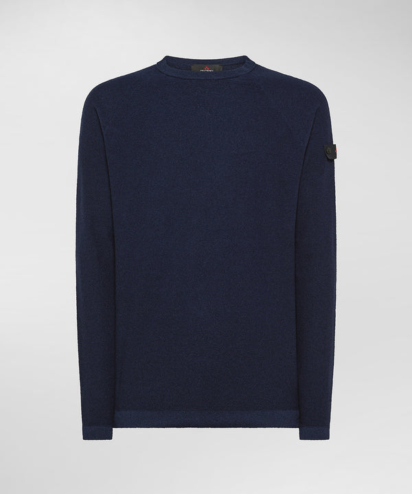 FLAK ML Maglia maniche lunghe in tricot effetto spugna