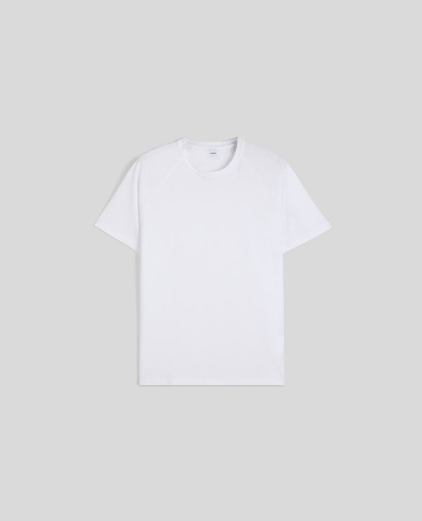 T-SHIRT IN JERSEY DI COTONE CON MANICHE RAGLAN
