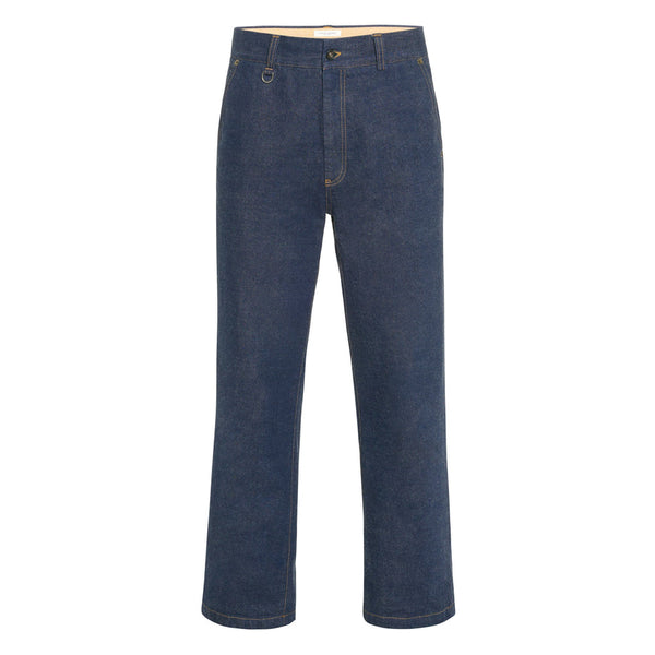 Pantalone Denim 5 Tasche Indaco